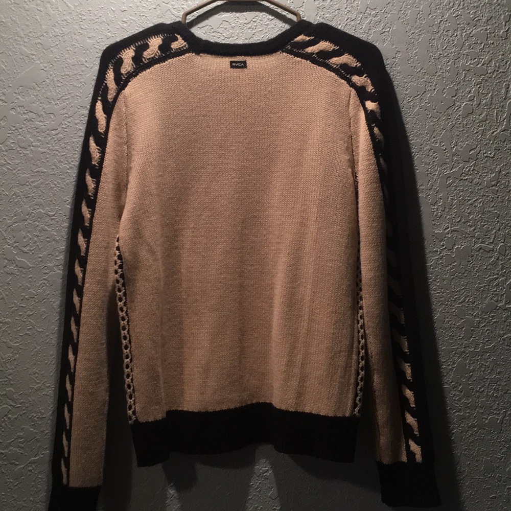 RVCA cardigan with pleather detailing - Picture 5 of 6